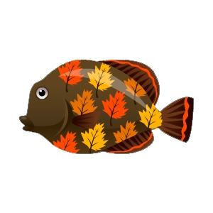 Thanksgivig Colors Fish